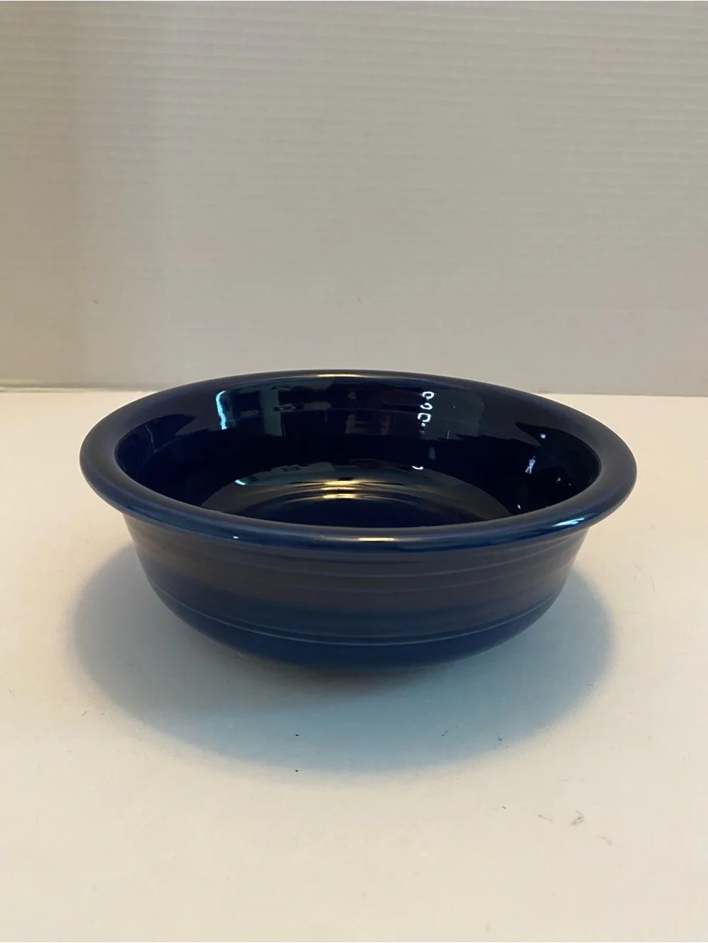 Fiesta Ware Homer Laughlin COBALT BLUE 7  1/4”Round Serving Bowl Mint Condition